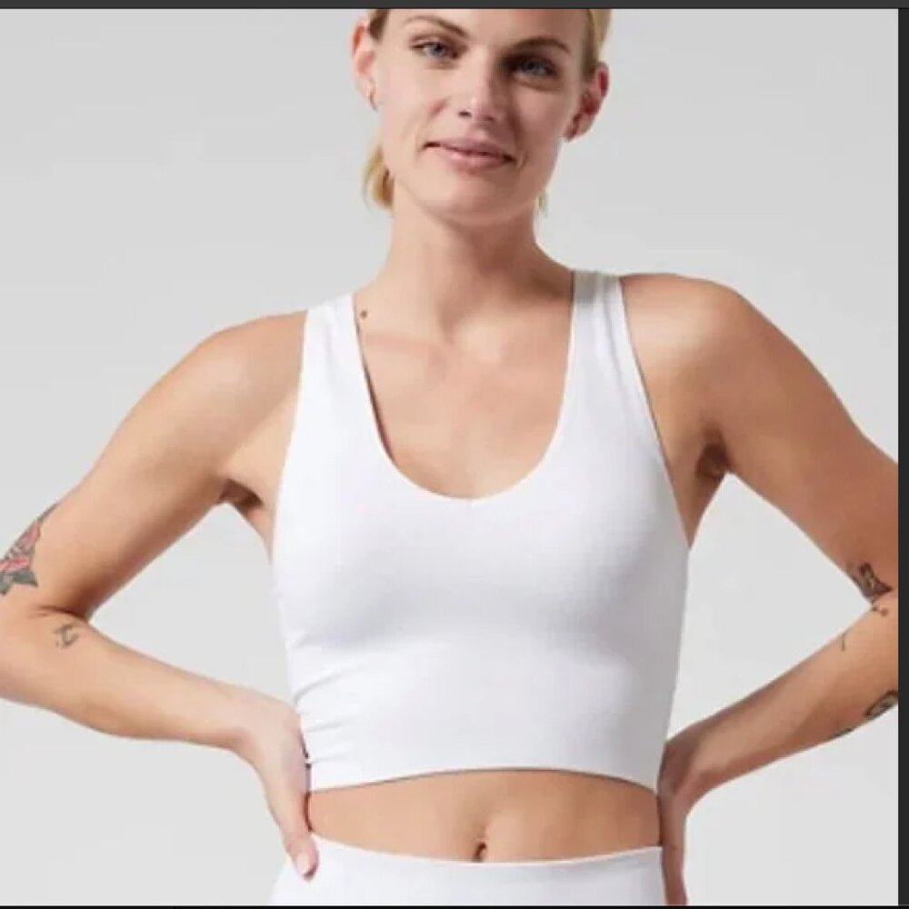 Athleta Aurora Crop Rib Tank
